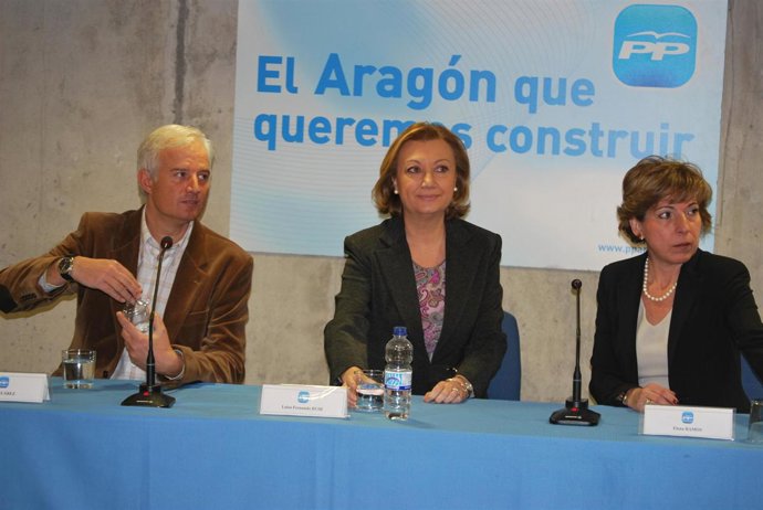 Eloy Suárez y Luisa Fernanda Rudi en El Rabal, el 12 de enero de 2011