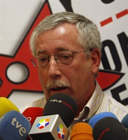 Secretario general de CC.OO., Ignacio Fernández Toxo