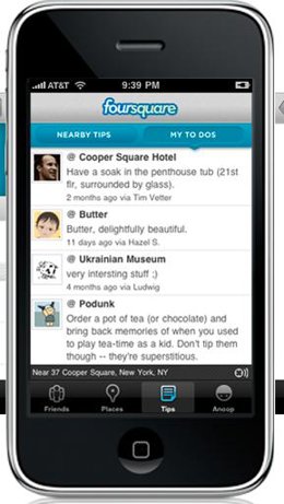 Foursquare, un millón defotos en menos de un mes