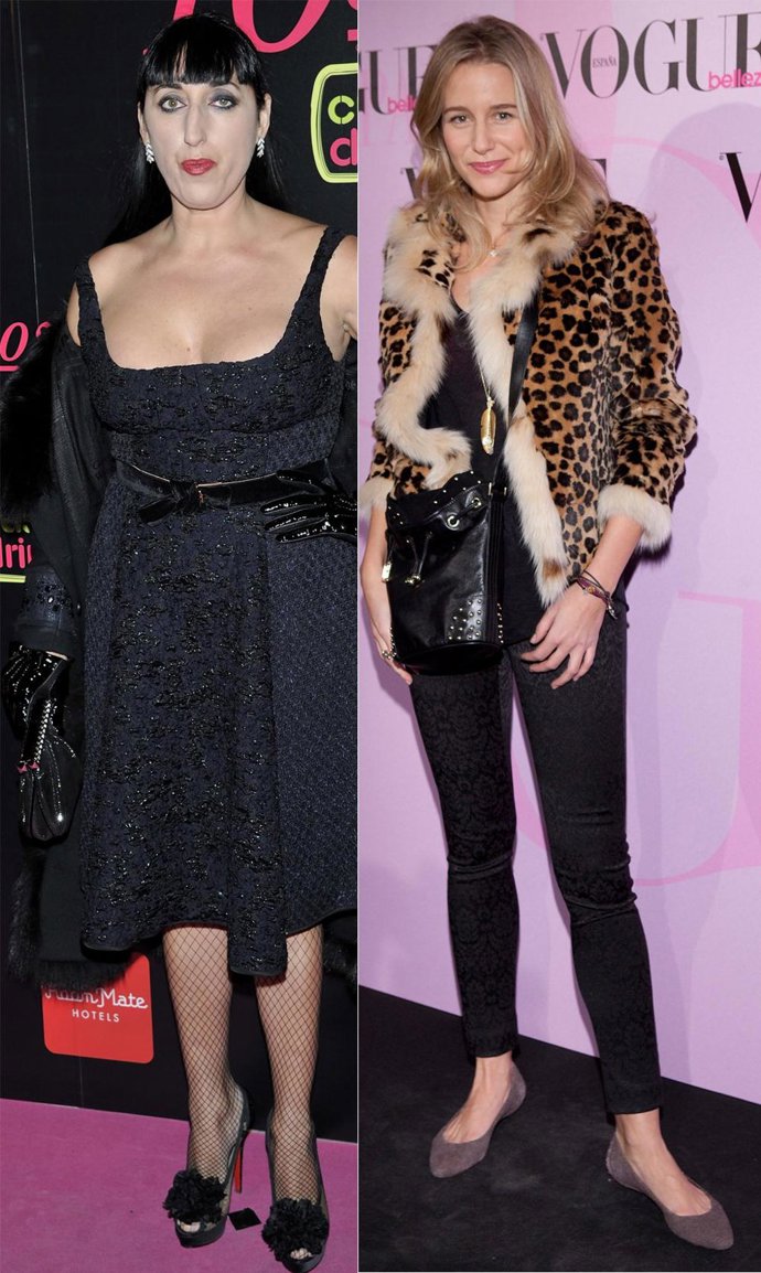 Montaje de Rossy de Palma y María León