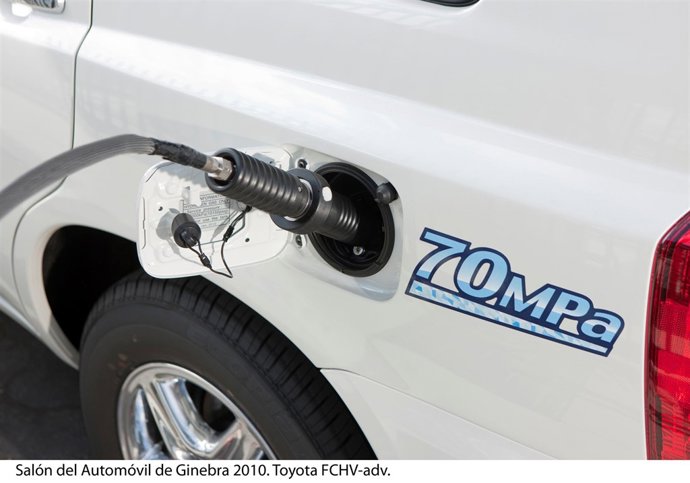 Coche de hidrógeno de Toyota