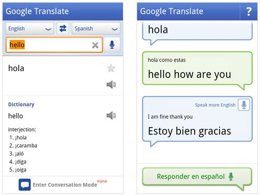 google translate para android
