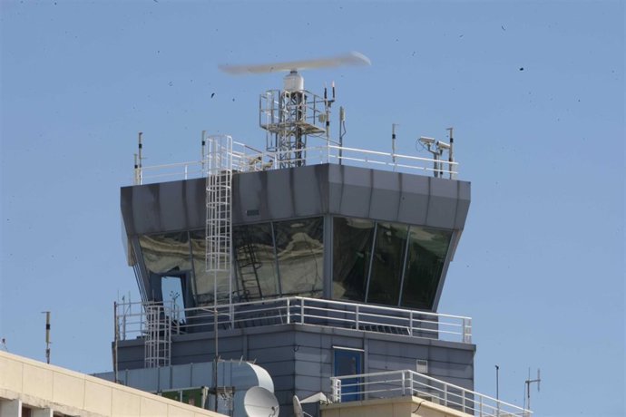 Torre de control en Barajas