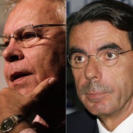 Montaje de Aznar y Felipe González