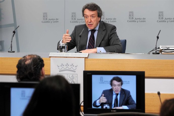 El portavoz de la Junta en la rueda de prensa posterior al Consejo de Gobierno