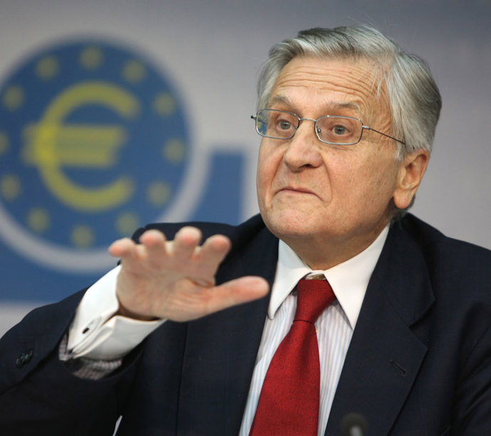 El presidente del BCE, Jean Claude Trichet