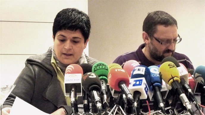 Marian Beitialarrangoitia y Txelui Moreno.