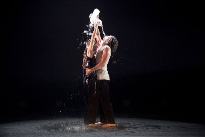 Louise Lecavalier en el Teatro Central de Sevilla