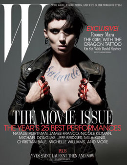 Rooney Mara como Lisbeth Salander 
