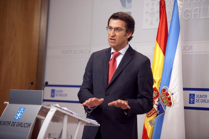 Alberto Núñez Feijóo comparecerá en rolda de prensa para dar conta dos asuntos t