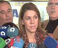 Cospedal apuesta por "mirar hacia el futuro" y dice que Asturias "se merece un partido fuerte"