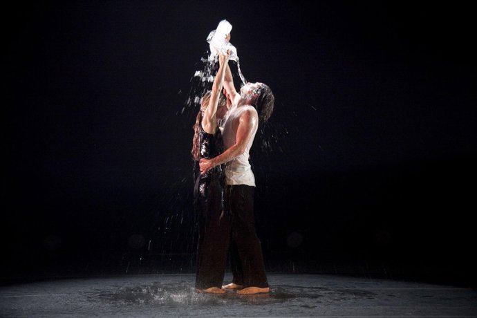 Louise Lecavalier en el Teatro Central de Sevilla
