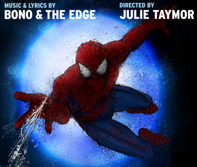 Cartel del musical de Spiderman