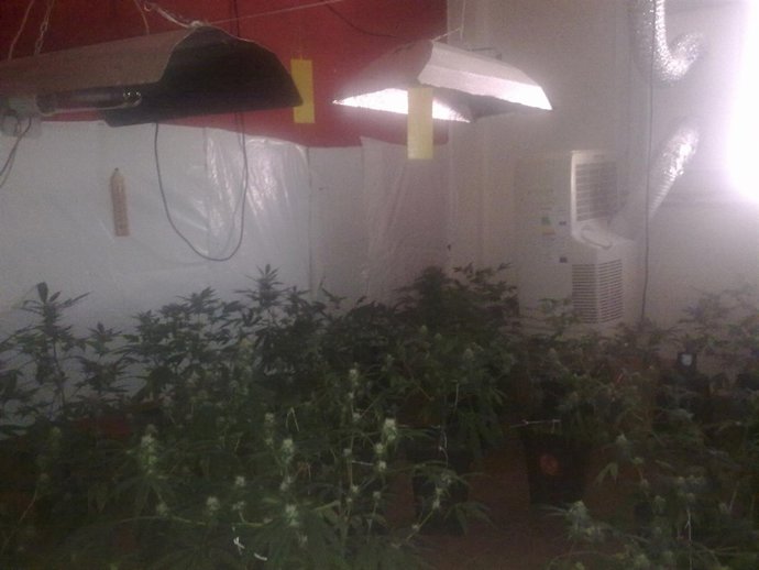 Laboratorio localizado por la Policía