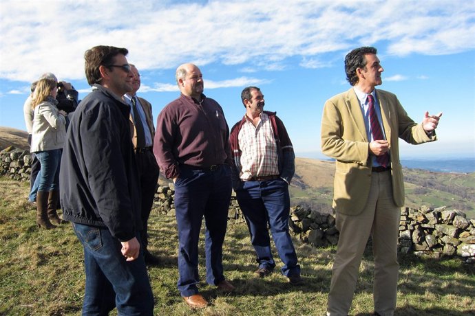 Marín durante la inauguración. 