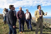 Martín inaugura mejoras en la distribución de agua de San Roque de Riomiera que suman 226.788 euros