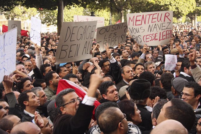 El Gobierno de Túnez ha declarado el estado de excepción por las protestas