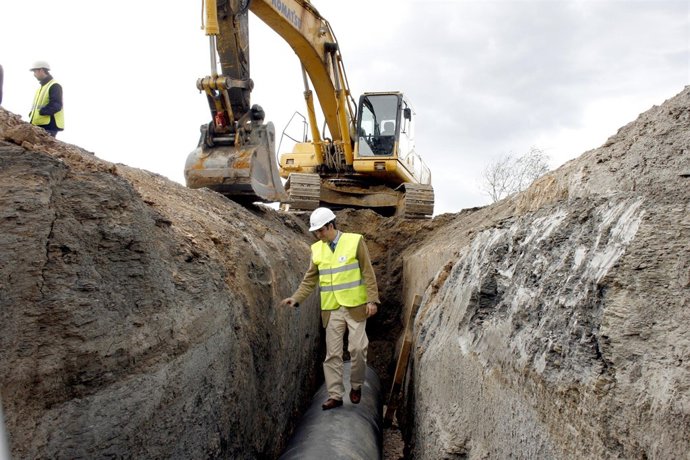 Martín en la Autovía del Agua. 
