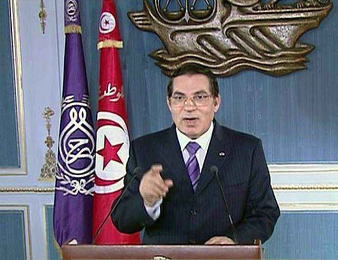 El presidente de Túnez Ben Alí