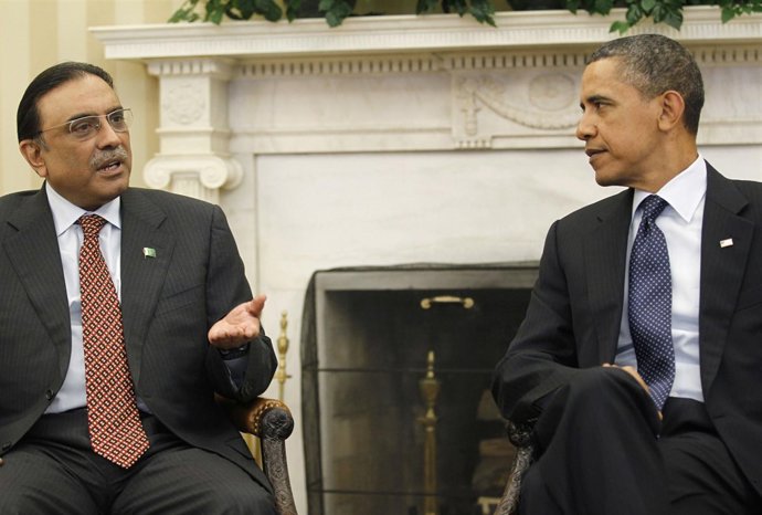 Obama y Zardari