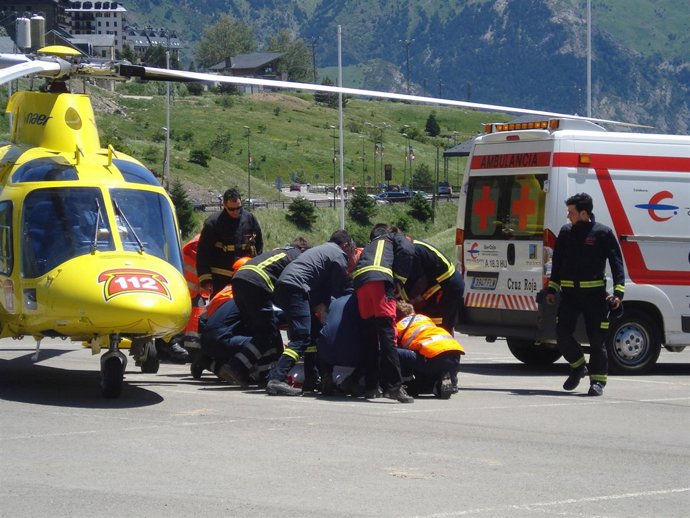 Una intervención del 112