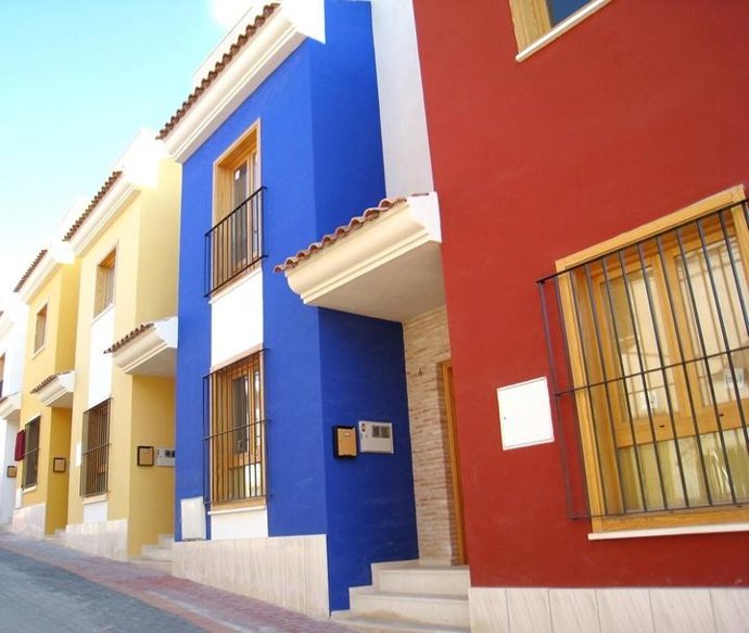 Imagen de las viviendas