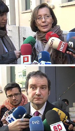 Jordi Hereu y Montserrat Tura