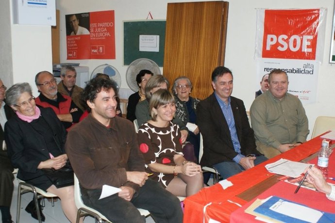 Colomer y Ros con más militantes del partido