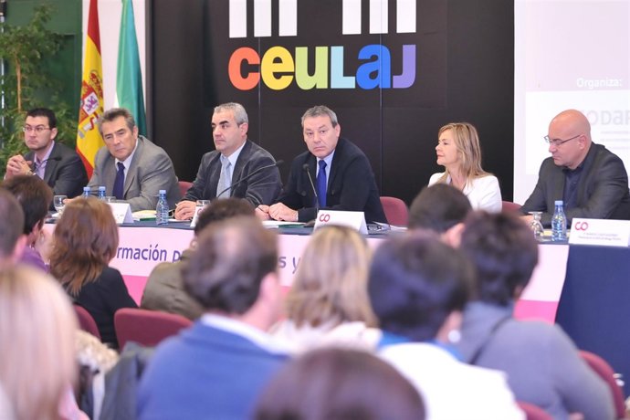 Álvarez de la Chica, en un encuentro en Mollina