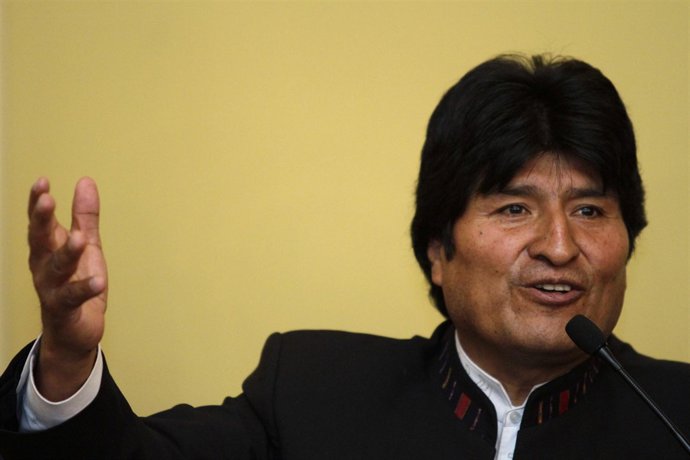Evo Morales, presidente de Bolivia