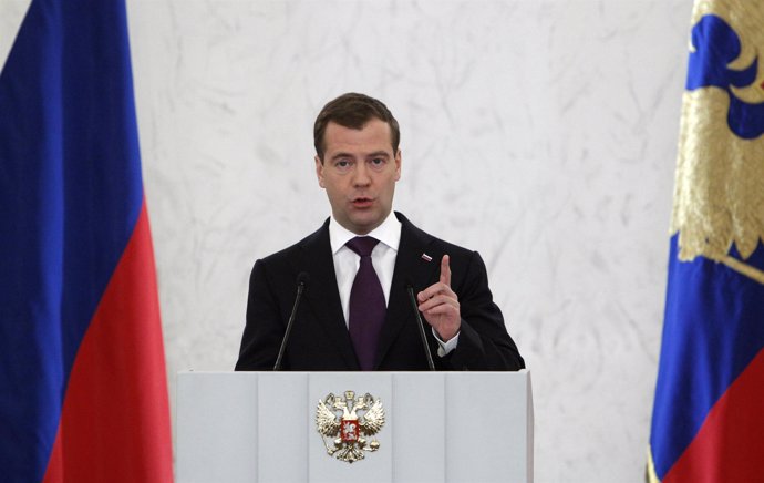 El presidente de Rusia, Dimitri Medvedev