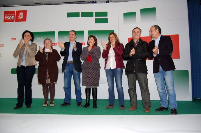 PSOE De Andalucía: Nota Y Fotos De Susana Díaz En Pulpí