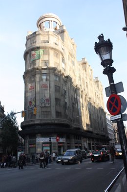 Edificio sindical de la Via Laietana de Barcelona