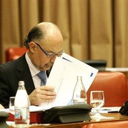 Montoro en una comisión del Congreso