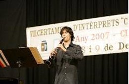 Clarinetista Luis Fernández