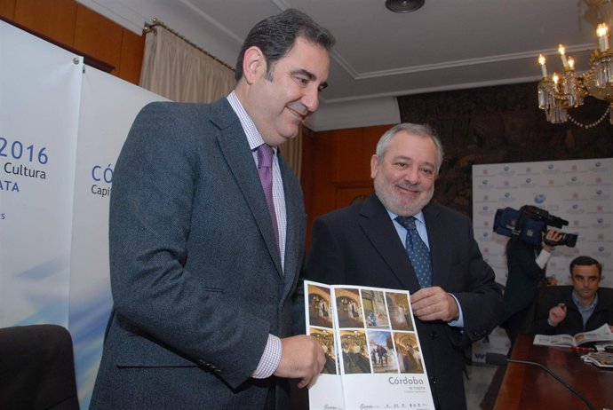 El alcalde de Córdoba, Andrés Ocaña, presenta los actos de Fitur