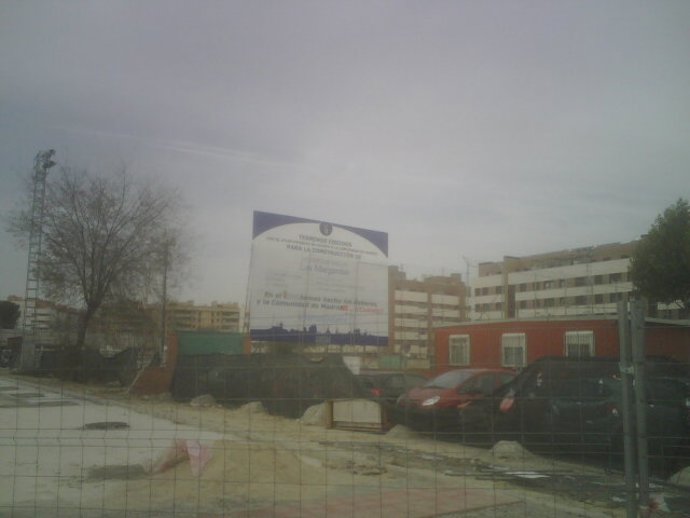 Cartel gigante Getafe