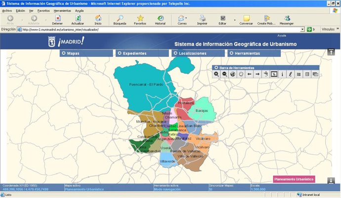 El urbanismo a través de un clic