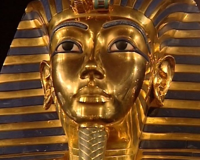 Exposición de la tumba de Tutankhamón