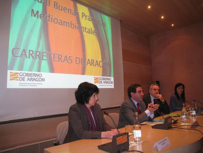 Alfonso Vicente y Alfredo Boné presentan el Manual de Buenas Prácticas Medioambi