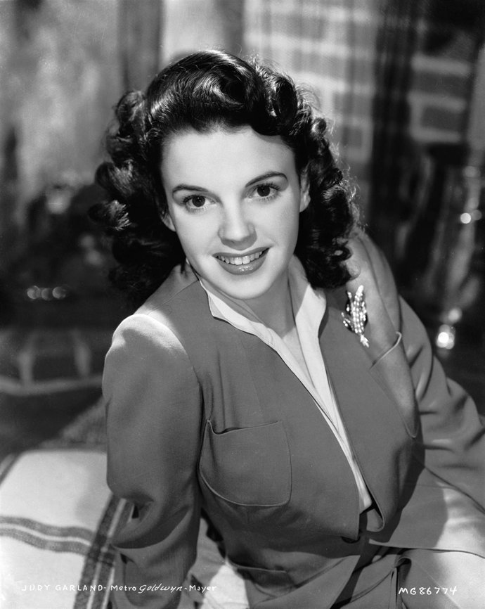 La actriz Judy Garland en 1941
