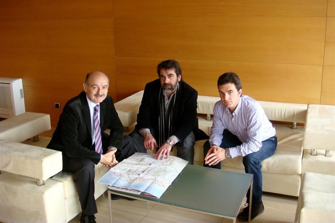 Mazón durante la entrevista. 