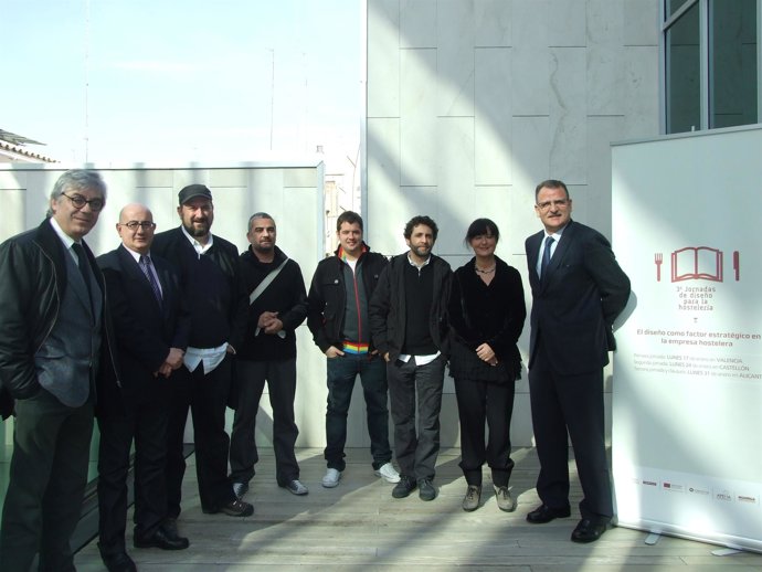 Participantes en las III Jornadas de Diseño para la Hostelería.