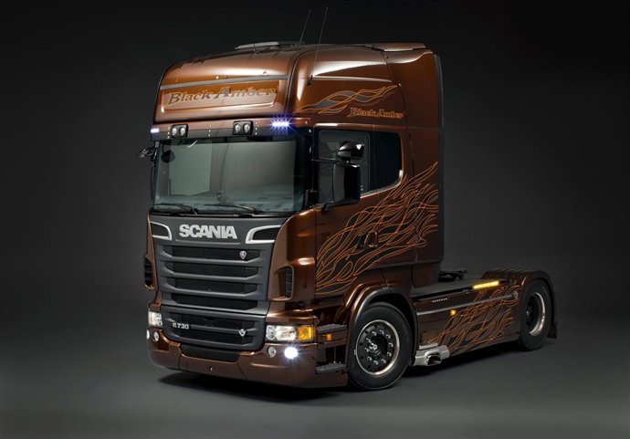 Scania V8 Black Amber