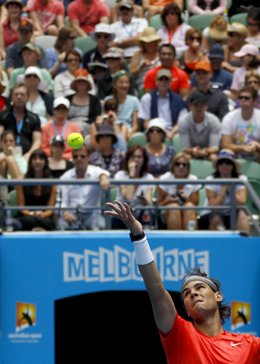 Imagen de Rafa Nadal en el Abierto de Australia