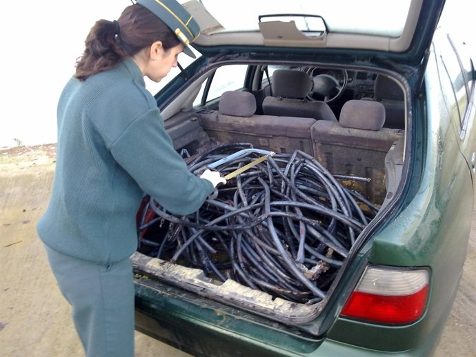 Robo de cobre en Aznalcázar