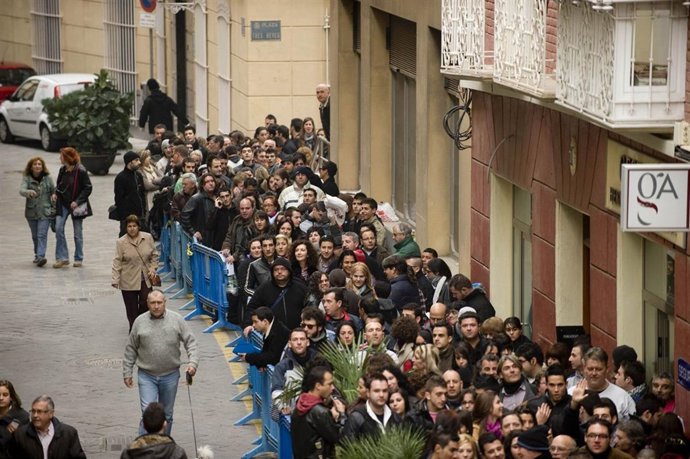 Colas para el casting