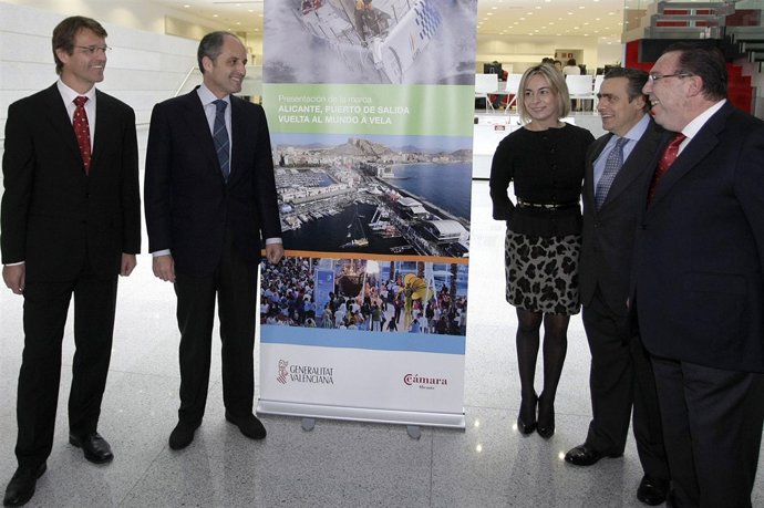Presentación de la marca 'Alicante, puerto de salida de la vuelta al mundo a Vel