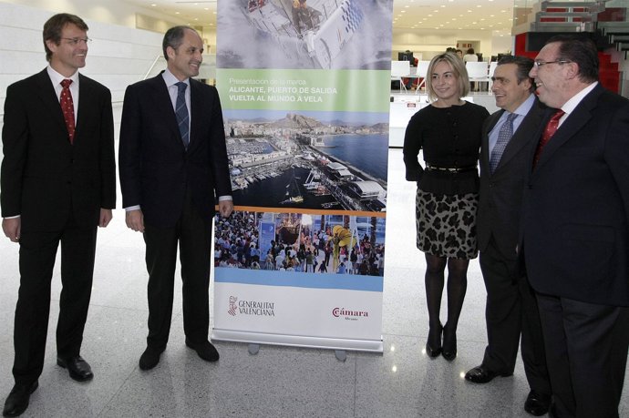 Presentación de la marca 'Alicante, puerto de salida de la vuelta al mundo a Vel