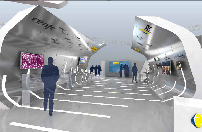 Expositor de Feve en Fitur